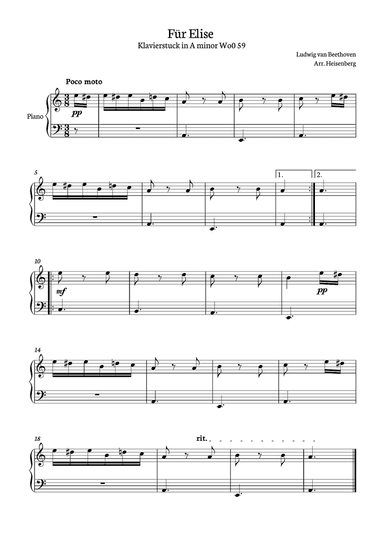 Für Elise