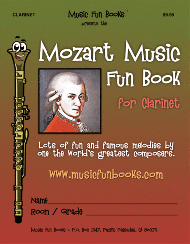 Mozart Music Fun Book for Clarinet