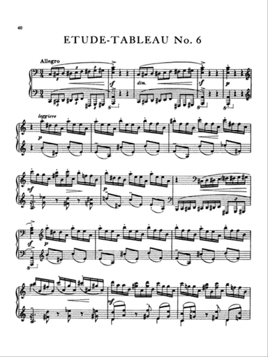 Rachmaninoff: Etudes Tableaux, Op. 39