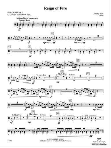 Reign of Fire: 2nd Percussion