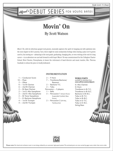 Movin' On: Score