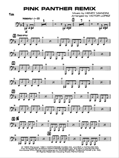 Pink Panther Remix: Tuba