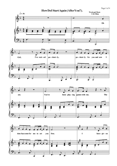 How Do I Star Again ( After You ? )
