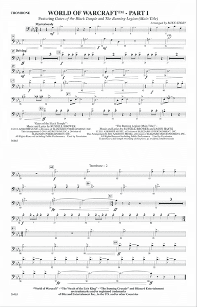 World of Warcraft, Part I: 1st Trombone
