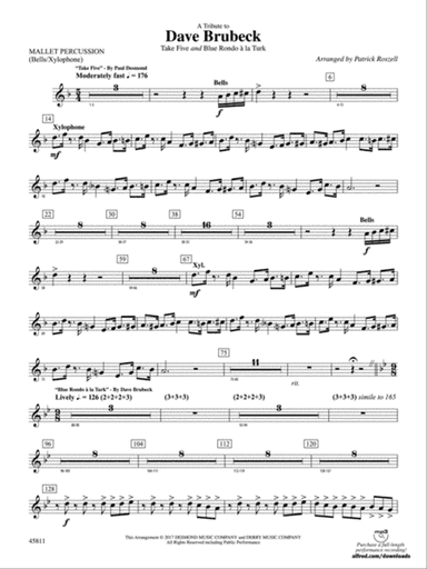 A Tribute to Dave Brubeck: Mallets