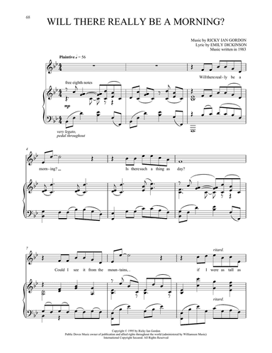 Will There Really Be A Morning?