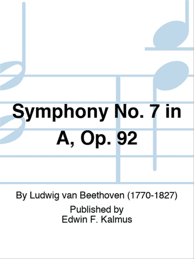 Symphony No. 7 in A, Op. 92