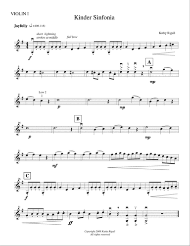 Kinder Sinfonia for String Orchestra