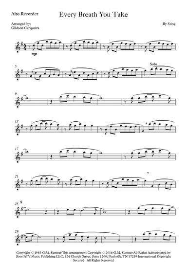 Every Breath You Take