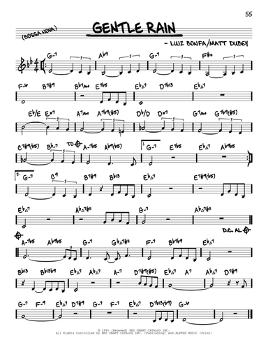 Gentle Rain (arr. David Hazeltine)