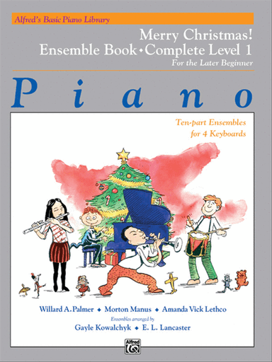 Alfred's Basic Piano Library: Merry Christmas! Ensemble, Complete Book 1 (1A/1B)