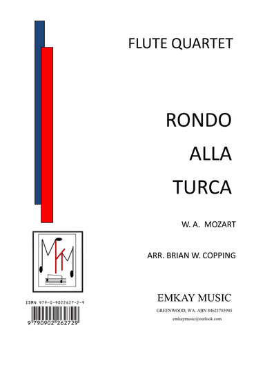 RONDO ALLA TURCA – FLUTE QUARTET
