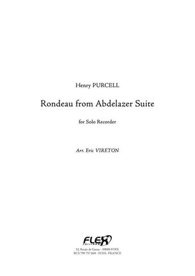 Rondeau from Abdelazer Suite