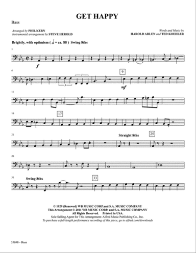 Get Happy: String Bass