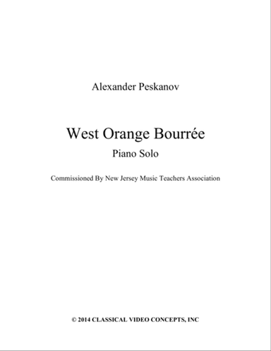 West Orange Bourree