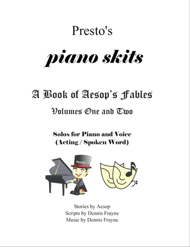 A Book of Aesop's Fables, Volumes One and Two, Solos for Piano and Voice (Acting / Spoken Word) (Pre