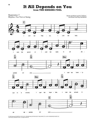 It All Depends On You