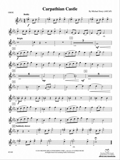 Carpathian Castle: Oboe