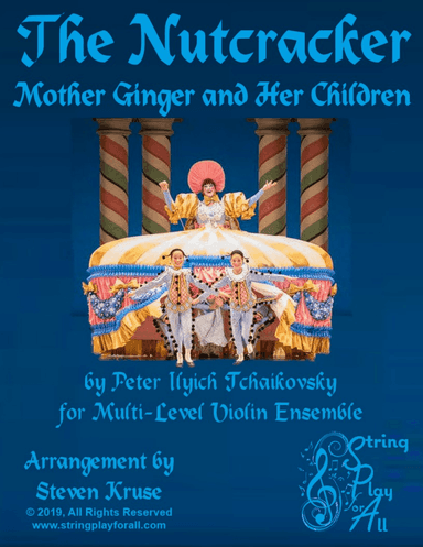 Mother Ginger and Her Children for Multi-Level Violin Ensemble