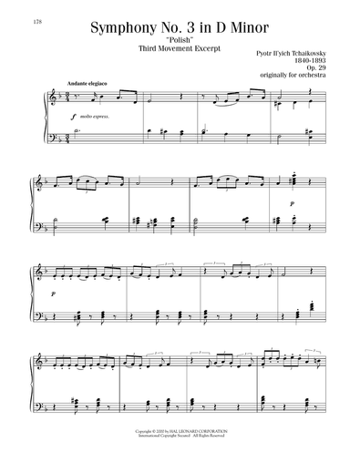 Symphony No. 3 In D Minor ("Polish"), Op. 29, Third Movement Excerpt
