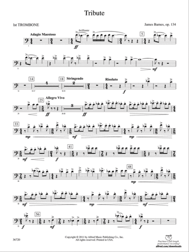 Tribute: 1st Trombone