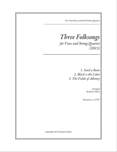 Three Folksongs