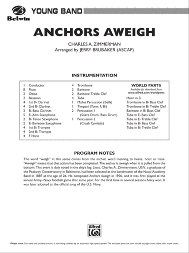 Anchors Aweigh: Score