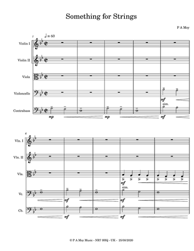 Something For Strings