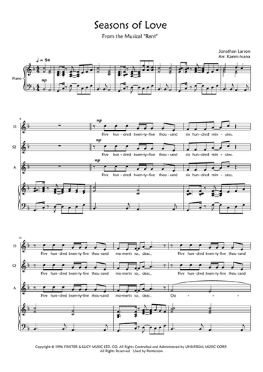 Seasons Of Love
