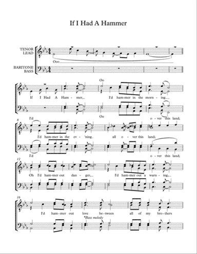 If I Had A Hammer (the Hammer Song)