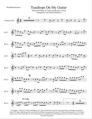 Teardrops On My Guitar