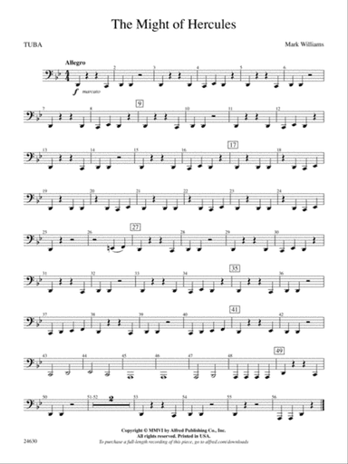 The Might of Hercules: Tuba