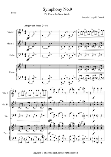 Symphony No.9 From the New World_IV Hard Version