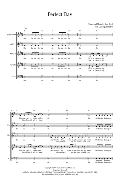 Perfect Day (arr. Gitika Partington)