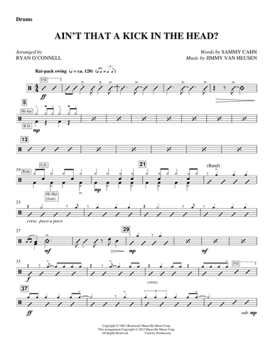 Ain't That A Kick In The Head? - Drum (Opt. Set)