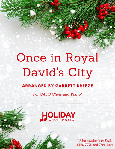 Once in Royal David's City (SATB)