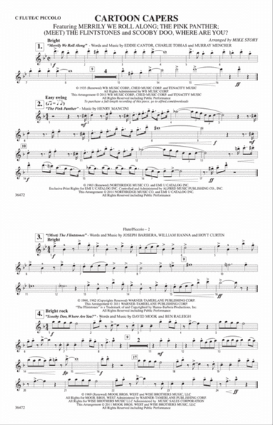 Cartoon Capers: Flute