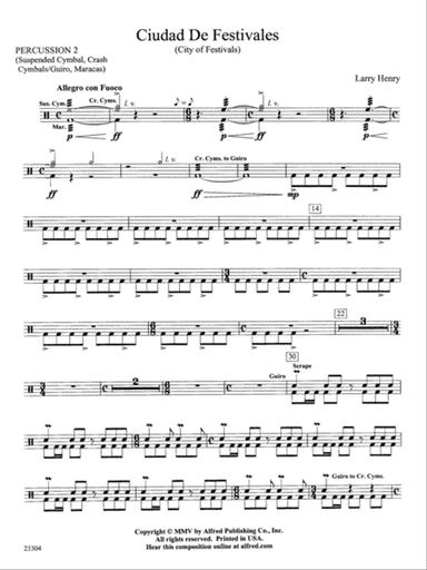 Ciudad de Festivales: 2nd Percussion