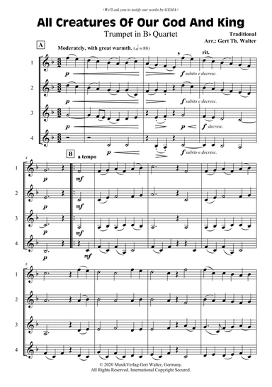 All Creatures Of Our God And King