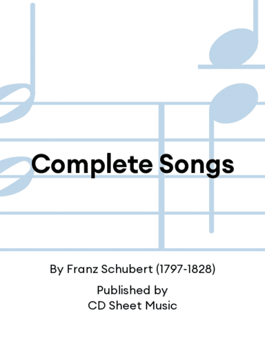 Complete Songs