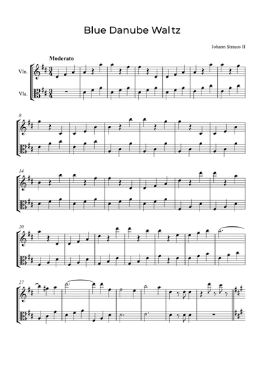 Blue Danube Waltz