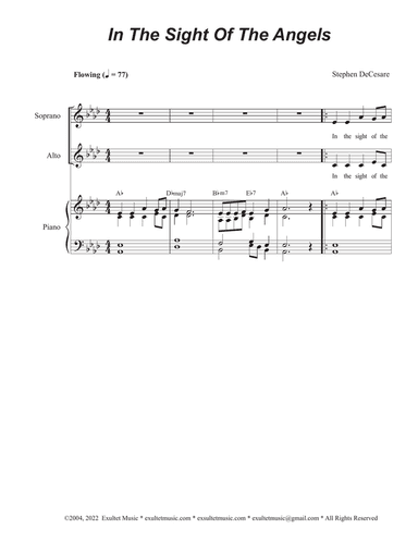 In The Sight Of The Angels (SAB)