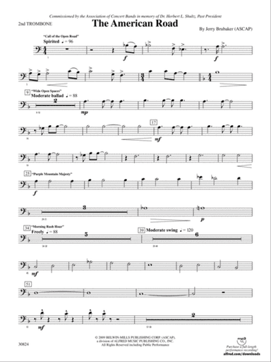 The American Road: 2nd Trombone