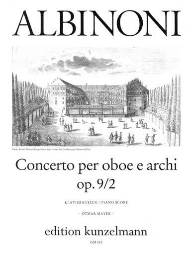 Concerto for oboe Op. 9/2 in D minor