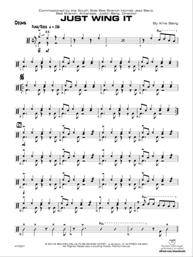Just Wing It: Drums