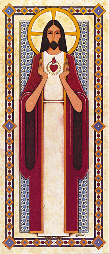 Notecard-Sacred Heart of Jesus