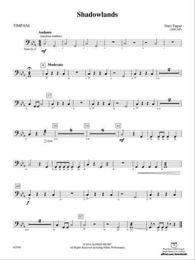 Shadowlands: Timpani