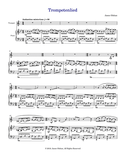 Trompetenlied