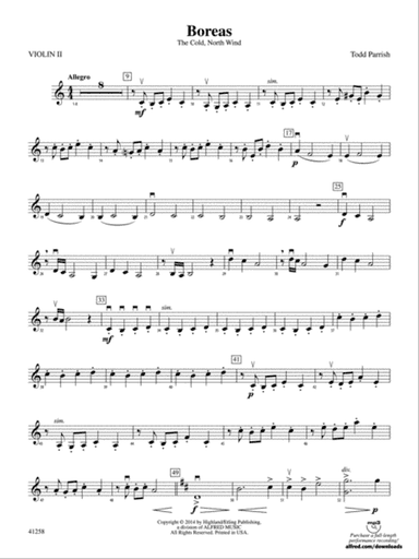 Boreas: 2nd Violin
