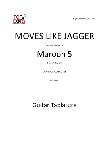 Moves Like Jagger